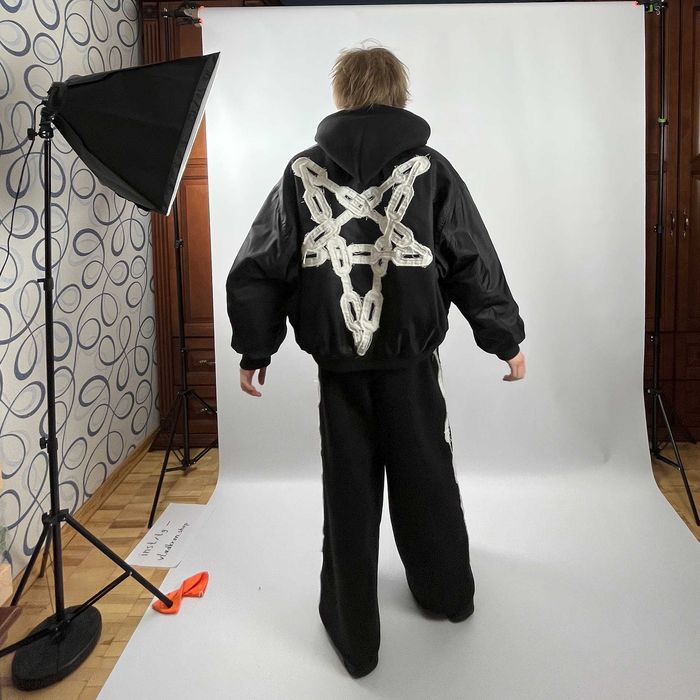 Бомбер Фосфор Подмост Скейтбординг Balenciaga Opium Skate