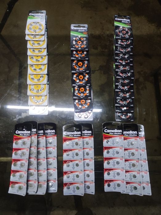 Pilhas novas várias referências