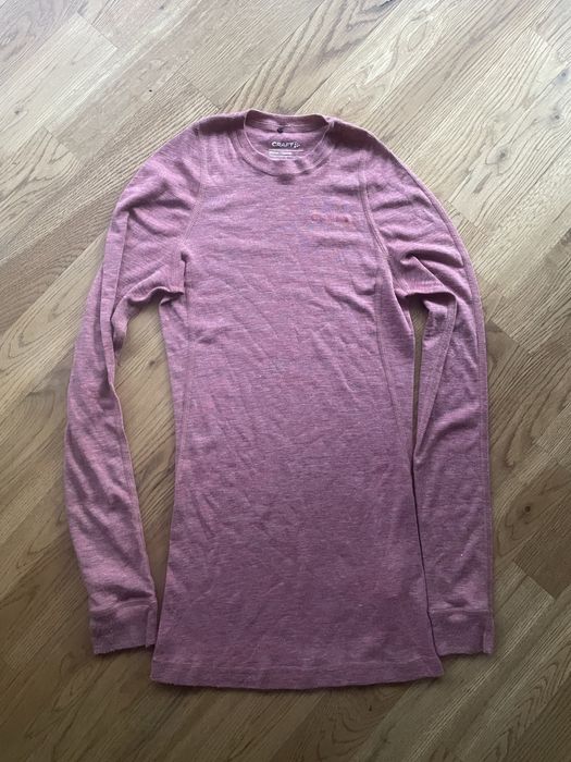 Bluza koszulka termiczna Craft roz S wełna wełniana