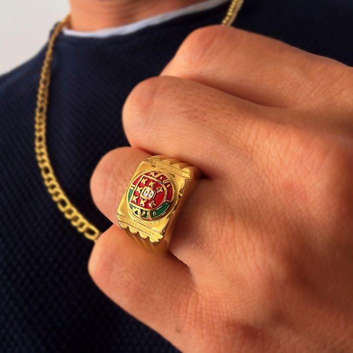 Aneis libras, Meia Libra, Anel Portugal, Anel Brasil.