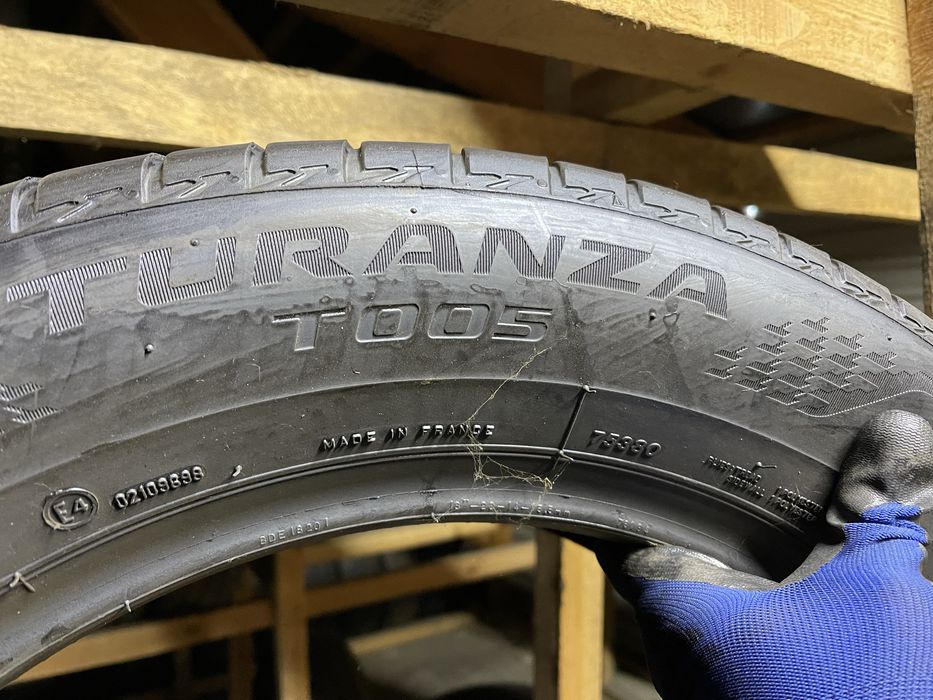 Шини літо 225/60R18 BRIDGESTONE Turanza T005 2шт супер стан