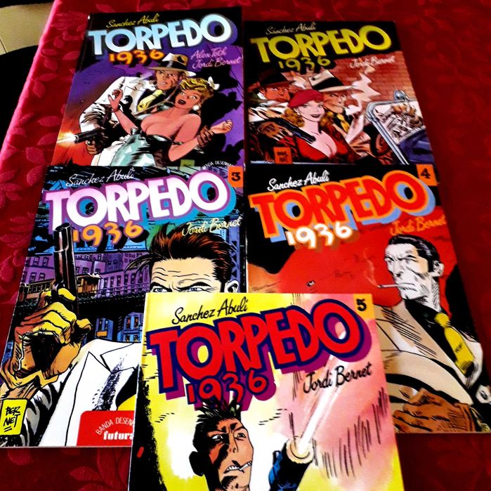 Livros BD - Luís Má Sorte / Torpedo 1936