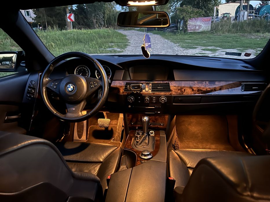 BMW 545i 4.4benzyna M-pakiet HUD