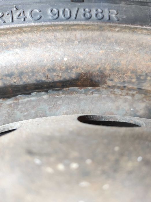 Michelin 4 felgi stalowe FELGA STALOWA 5 1/2 J14 CHD