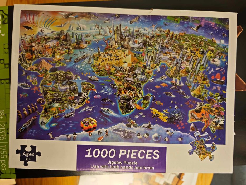 Puzzle 2 sztuki Trefl
