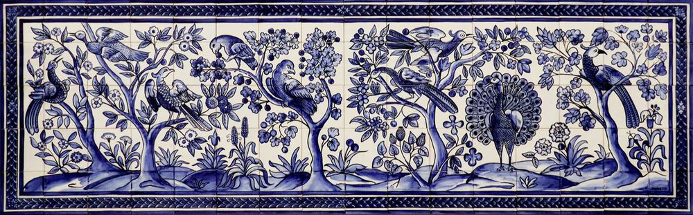Azulejos Pintados à Mão - Estilo Séc. XVII