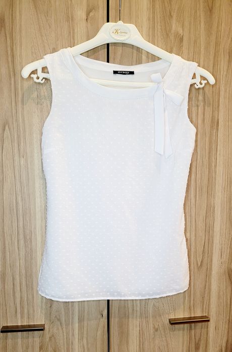 Elegancka buzka damska biała wizytowa Orsay Rozm. XS