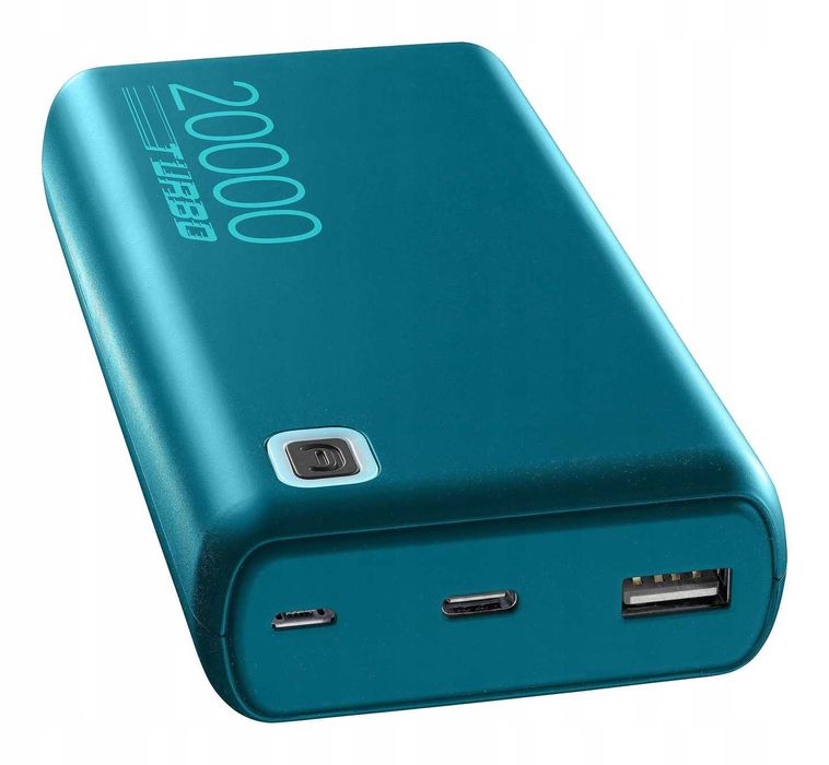 Powerbank CellularLine Essence Turbo 20000 mAh 20W Soft Touch