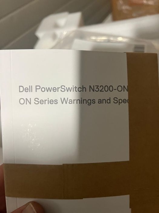 Мережевий комутатор Dell PowerSwitch серії N3200-ON/E3200-ON