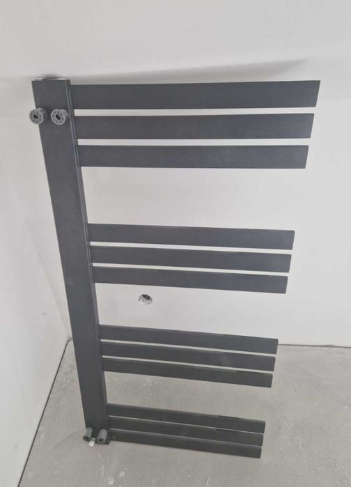 Grzejnik dekoracyjny czarny mat 120x50 cm, różne rozmiary i kolory