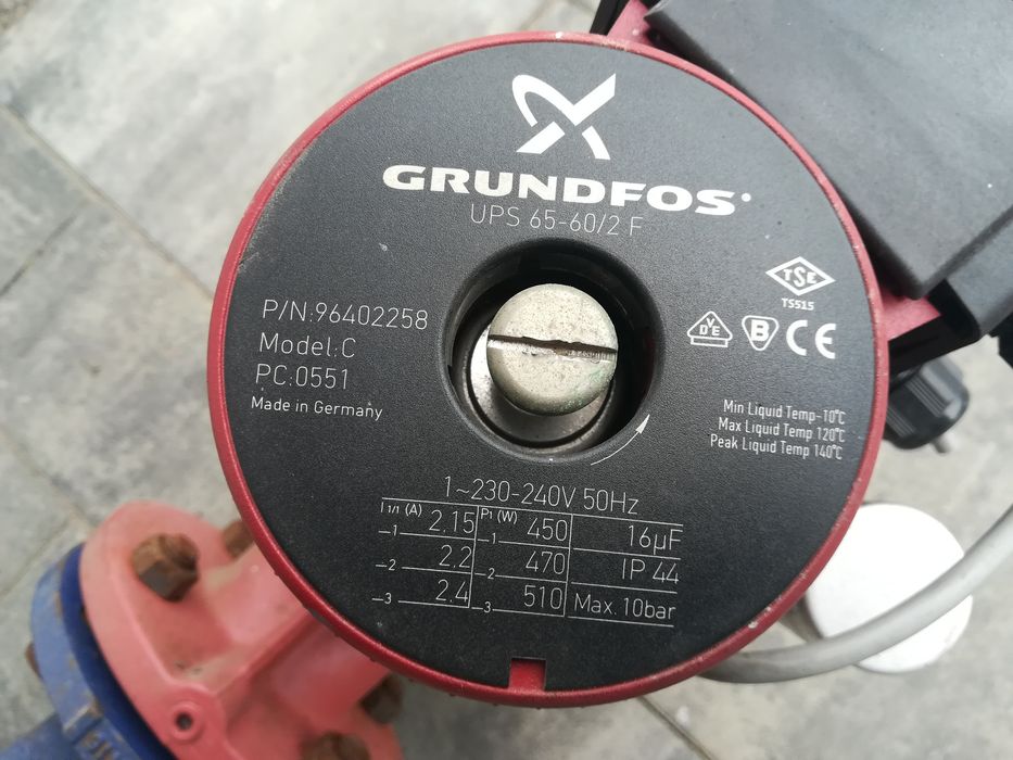 Pompa obiegowa Grundfos UPS 65-60/2 F