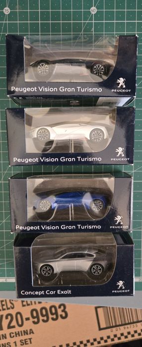 Miniaturas Norev, Pegeout Vision Gran Turismo, Concept, para coleção.
