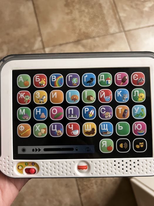 Планшет Fisher Price українською мовою