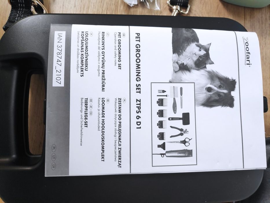 Zestaw rzeczy dla psa