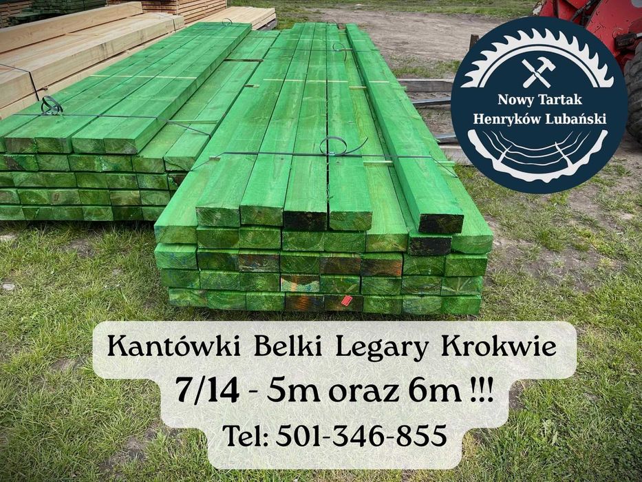 Kantówka Kantówki Krokwia Krokwie Legar Largary 70/140 7/14 7-14 7x14