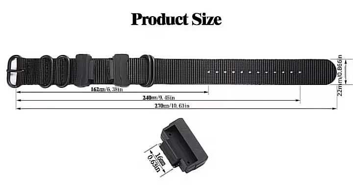 Ремешок для часов Casio G-Shock, нейлон