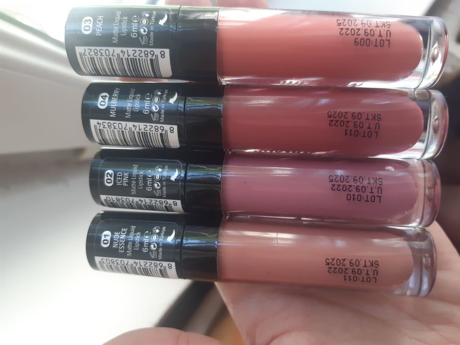 Набор жидких матовых  помад