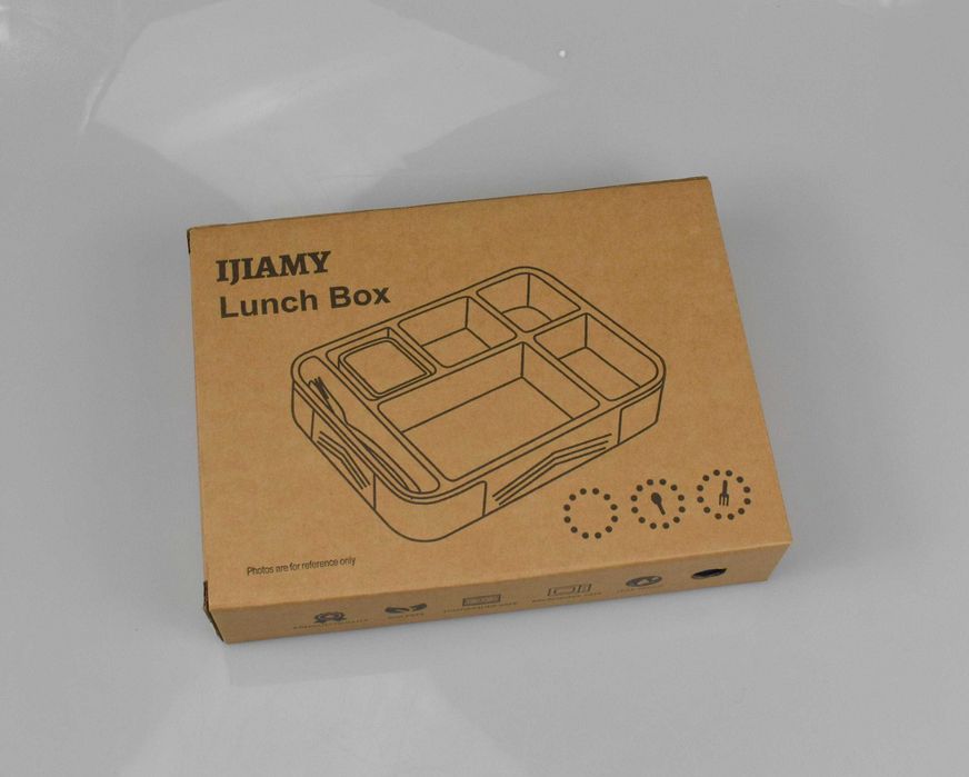 IJIAMY Lunchbox Bento dla Dzieci 5 Przegród Szczelny BPA Free