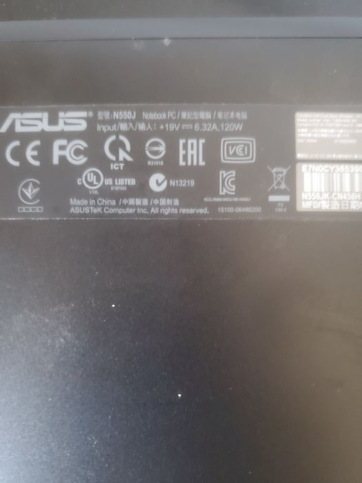 Asus I7 pra pecas
