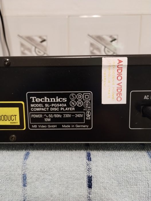 Technics SL-PG 540A