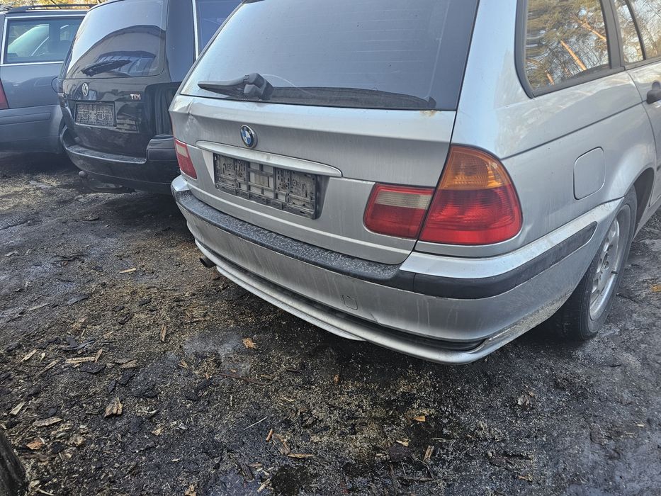 Zderzak Tył tylny BMW E46 kolor: titansilber metallic