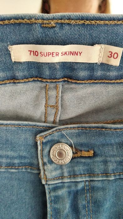 Spodnie damskie dżinsowe