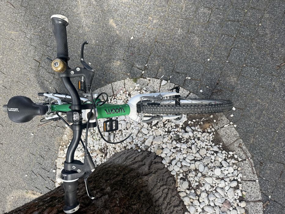 Rower Woom 4 zielony używany