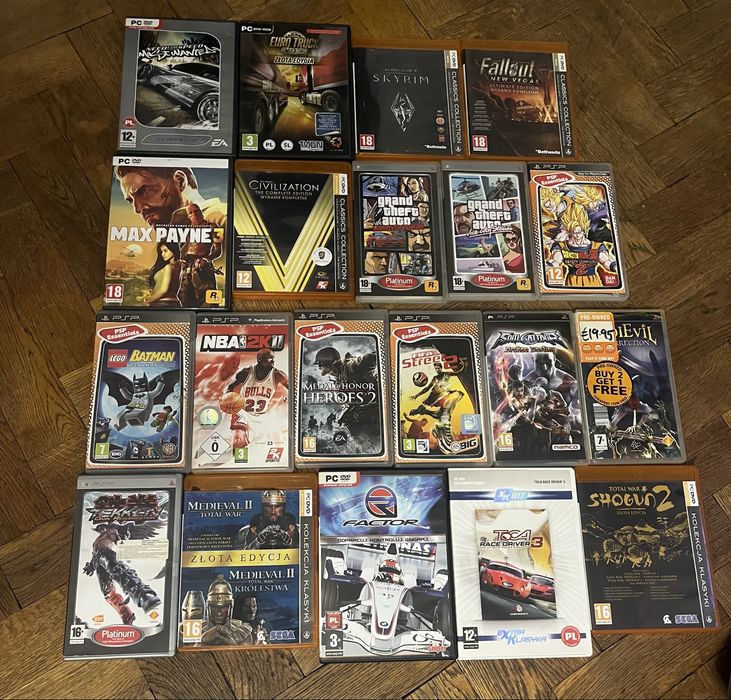 Gry PC & PSP (Kolekcjonerskie)