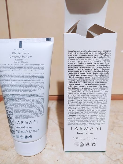 Żel z kasztanowca firmy Farmasi
