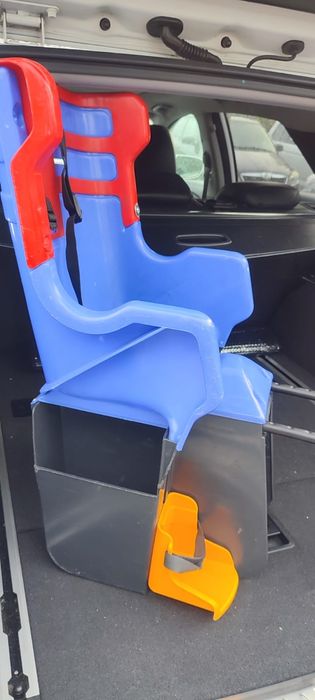 Fotelik rowerowy na rower