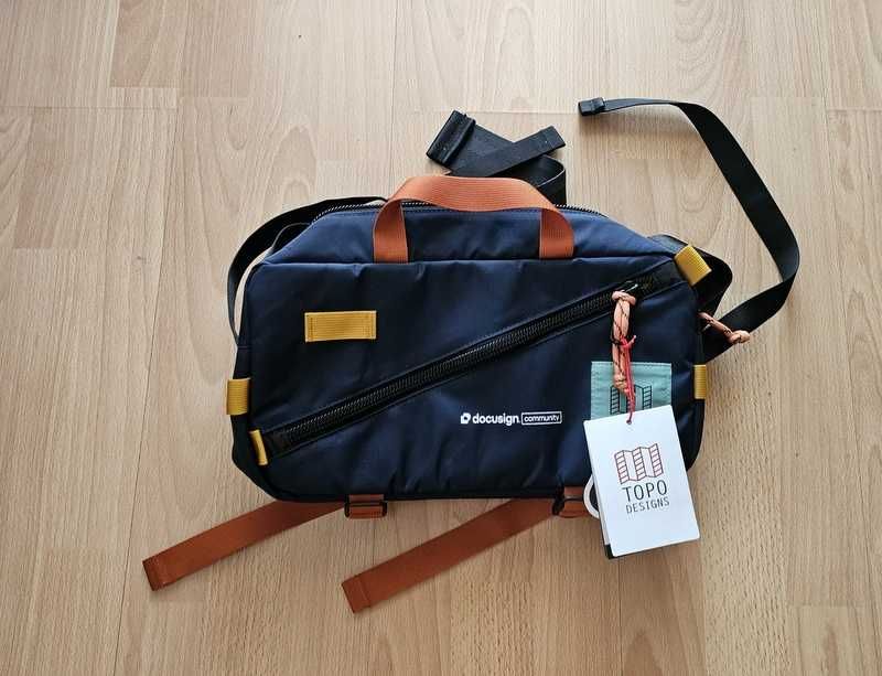 Torba miejska nerka Topo Designs Quick Pack Classic - navy / multi