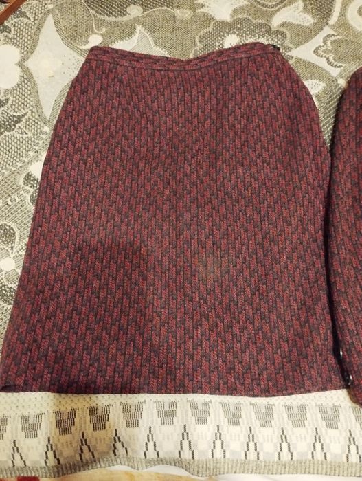 Костюм жіночий елегантний теплий (піджак + спідниця)