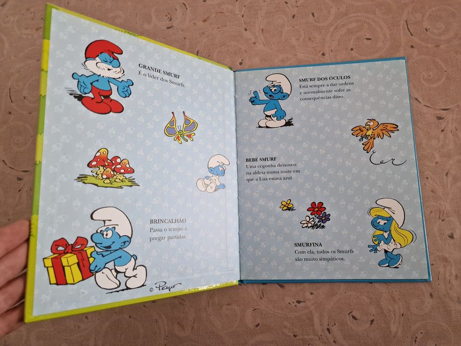 Livro Os Smurfs O Labirinto Mágico Editora Asa