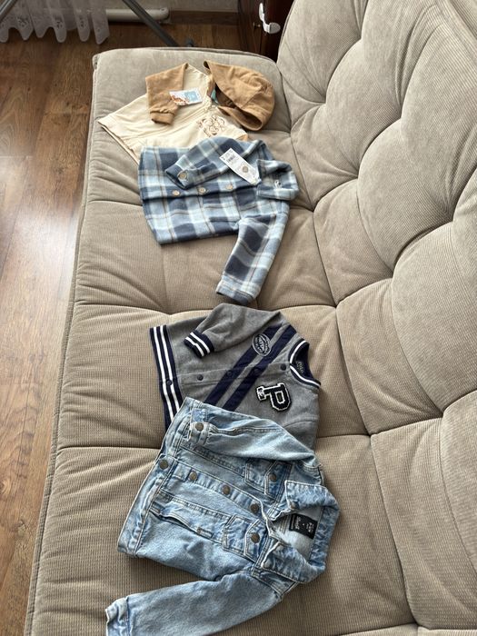 Рубашка,бомбер,зіпка,джинсовка 9-12м