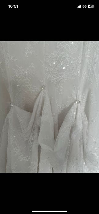 Suknia ślubna syrenka