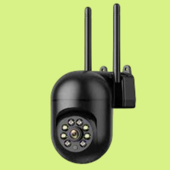 Безпровідна вулична IP-камера 2.4G PTZ WIFI 2K IP Camera V360 камера чорна
