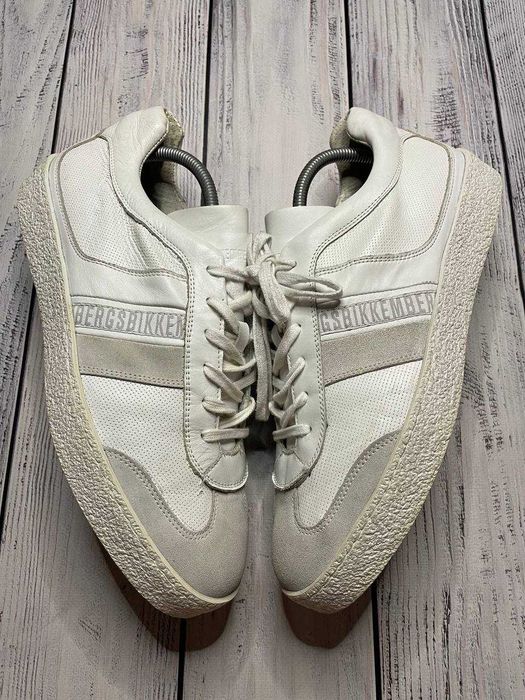 Кожаные кроссовки Dirk Bikkembergs