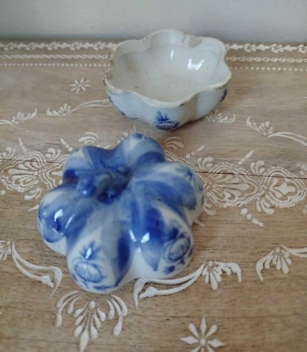 Linda Caixinha Guarda Jóias em Porcelana