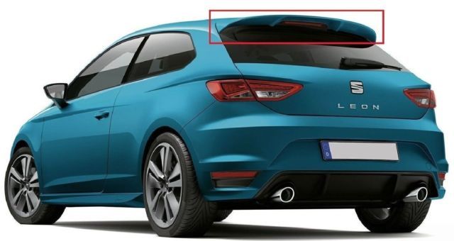 Aleron/Aileron Cupra + Embaladeiras Seat Leon SC 5F (3 Portas)
