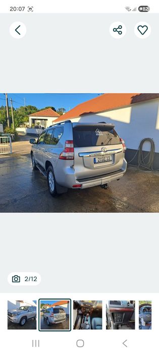 Toyota Land Cruiser GDJ 150 Tec Edition  Nacional 2016 7 lugares