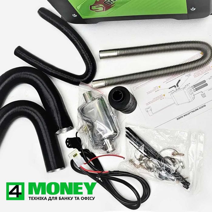 Вебасто Автономка ДИСТАНЦІЙНИЙ ПОРТАТИВНИЙ Опалювач Greelite 5кВт 12V