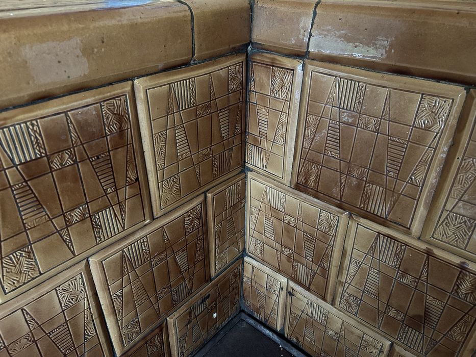 Kafle z rozbiórki pieca