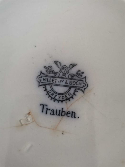 miska Vileroy & Boch seria Trauben,  ponad 100 lat