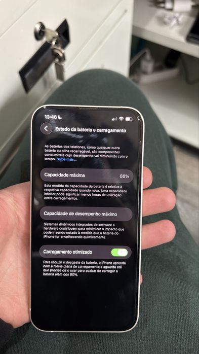 Iphone 13 branco 256gb