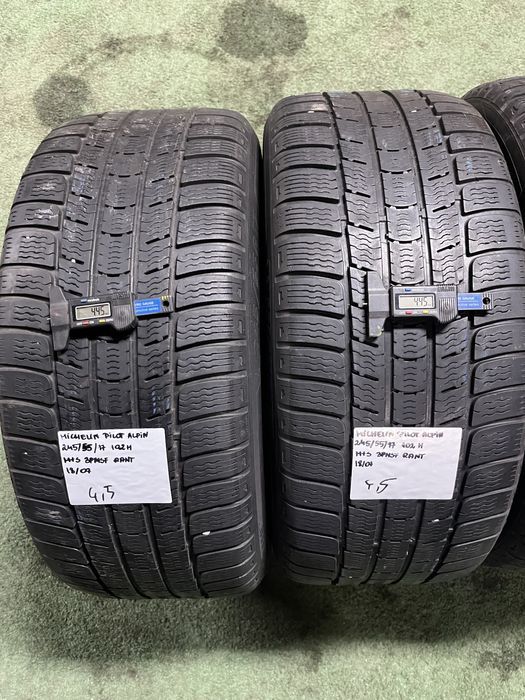 4x 245/55/17 102H MICHELIN PILOT ALPIN opona zimowa M+S 3PMSF RANT