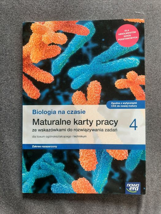 Biologia na czasie 4 maturalne karty pracy