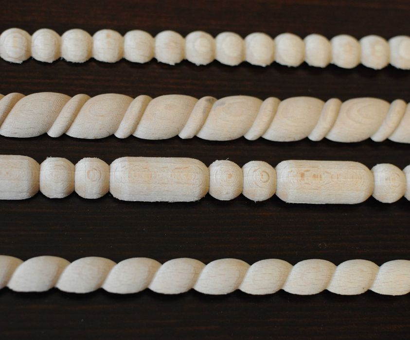 Listwy drewniane wykończeniowe -kątowniki drewniane