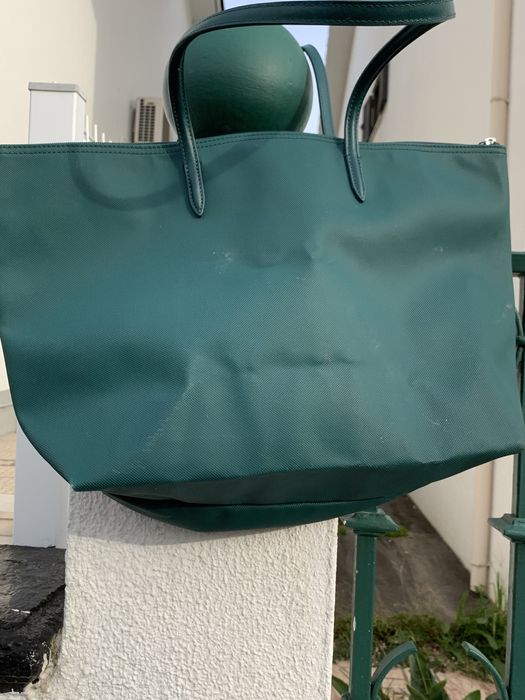 Mala da lacoste nova e verde