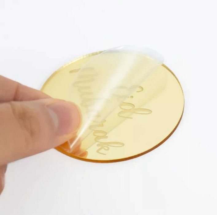 Топперы для кексов 5 штук акриловые