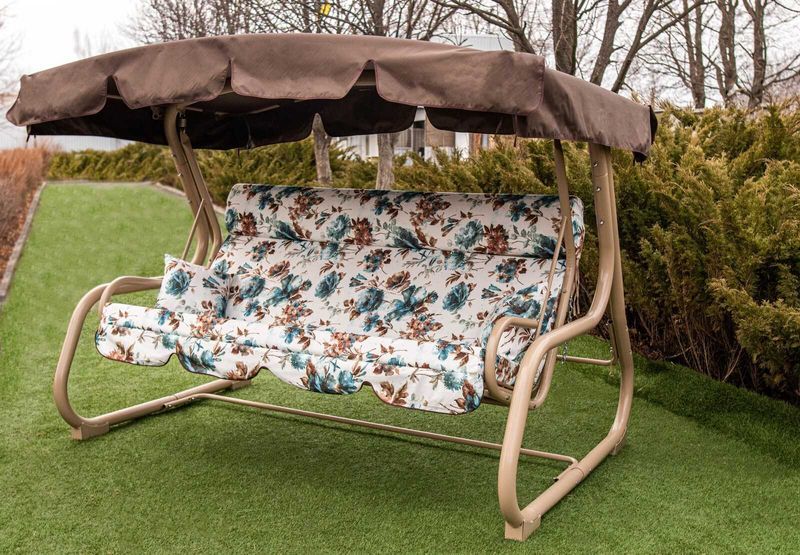 Гойдалка Садова - Олександрія. Металева Садова Качеля розкладна